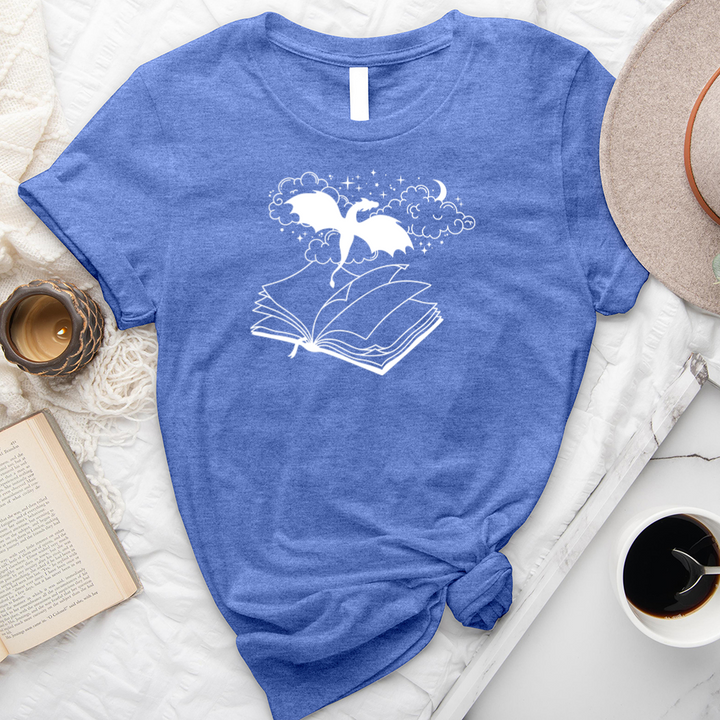 dragon book unisex tee