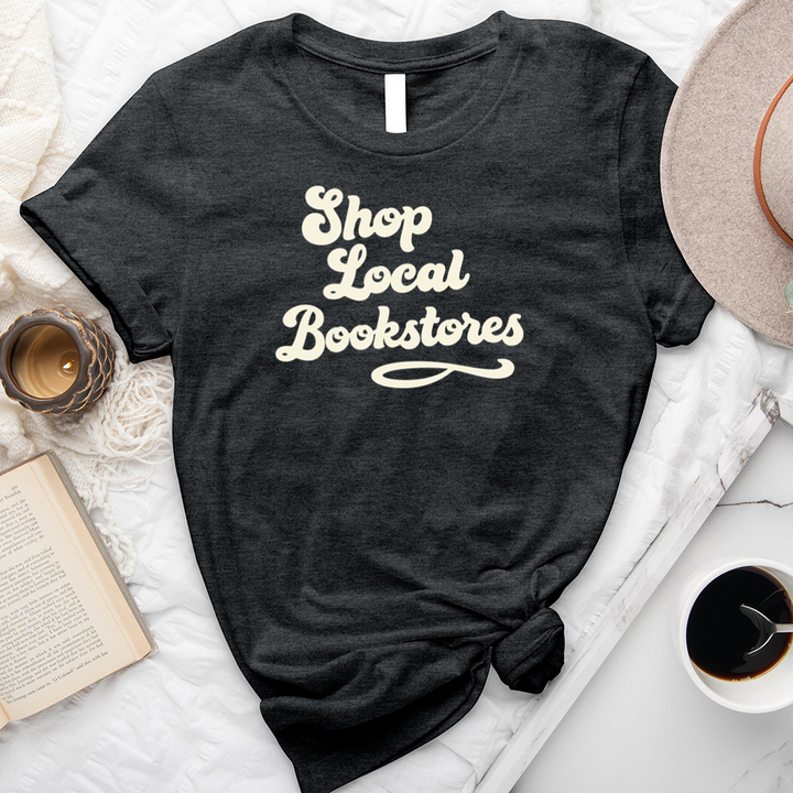 shop local bookstores unisex tee