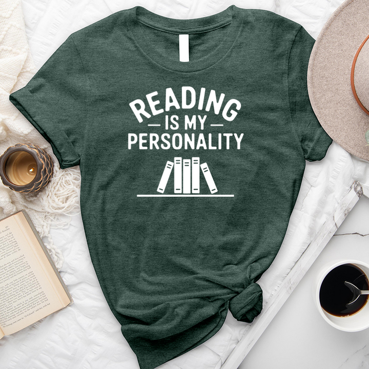 reading personality unisex tee