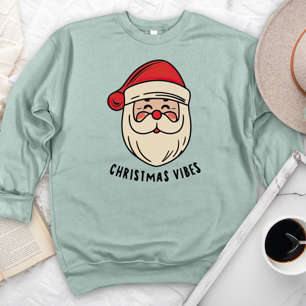 christmas vibes premum crewneck sweatshirt