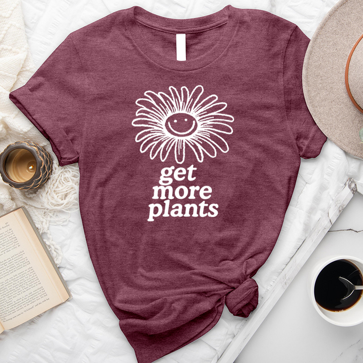 get more plants flower unisex tee