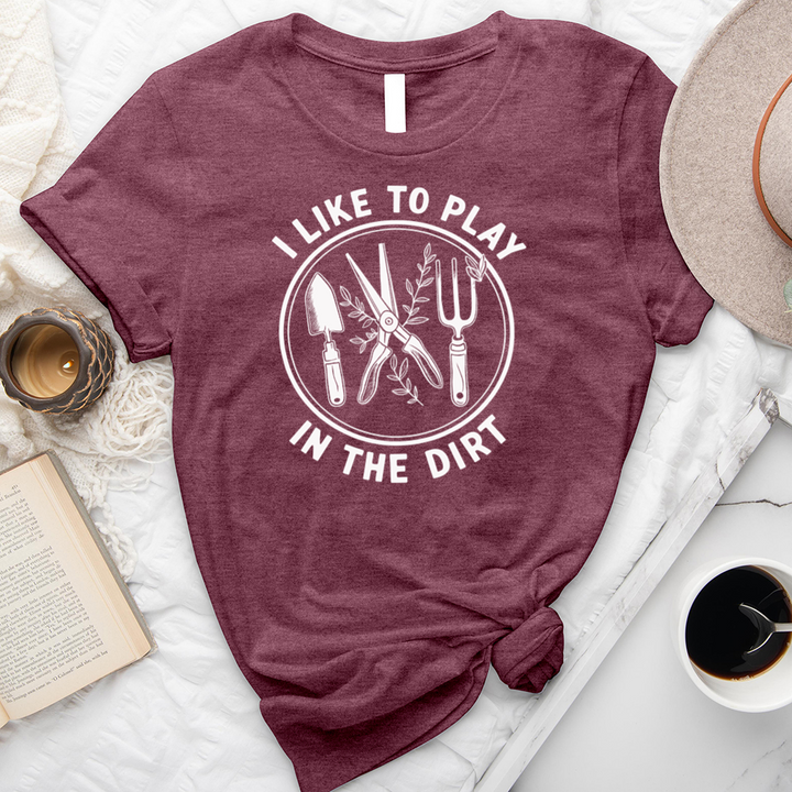 play in the dirt unisex tee