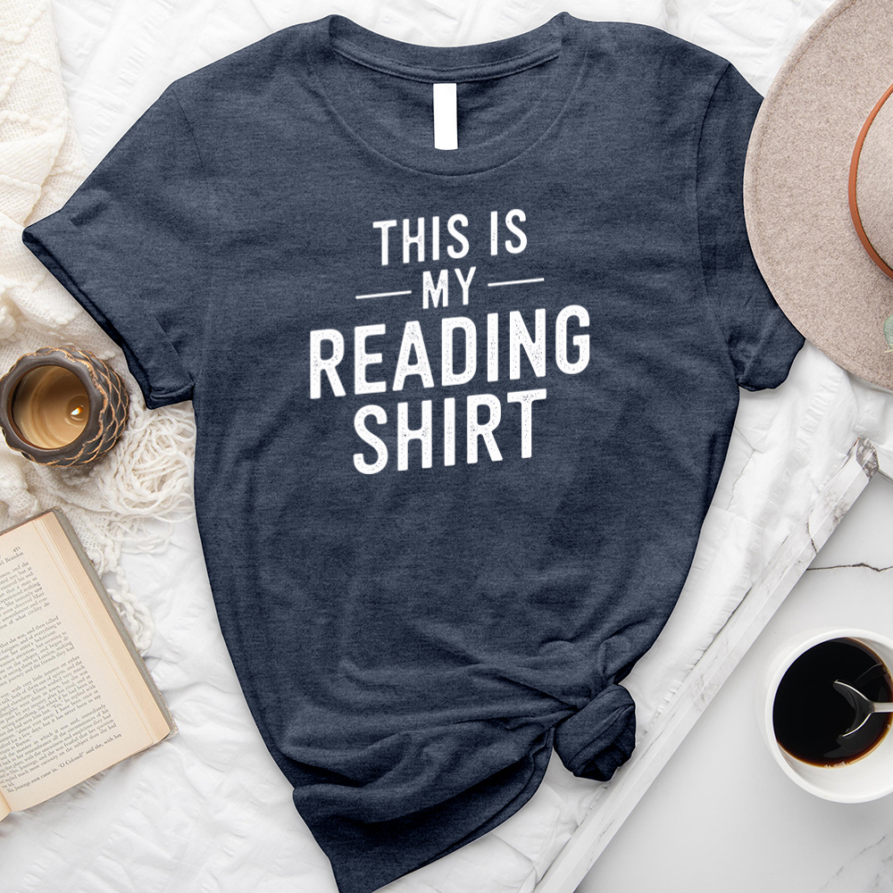 this is my reading shirt unisex tee