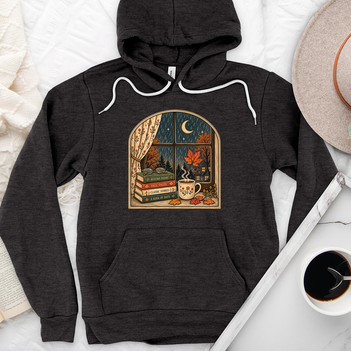 window into fall premium hoodie sweatshirt