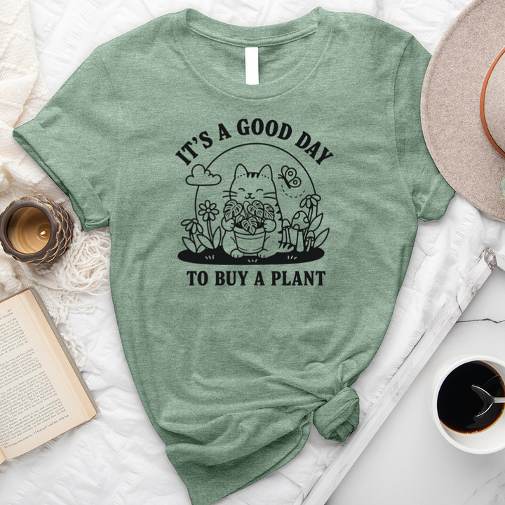 good day to buy a plant unisex tee