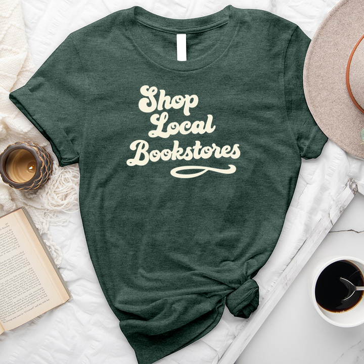 shop local bookstores unisex tee