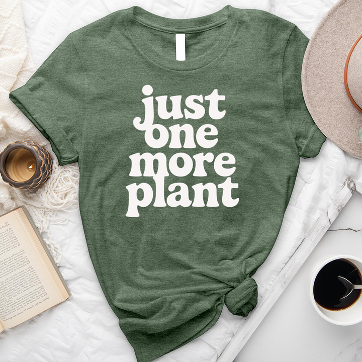 one more plant text tee