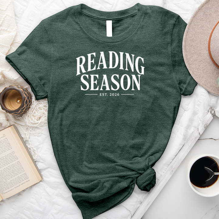 reading season unisex tee