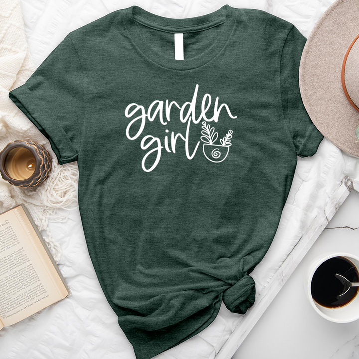 garden girl tee