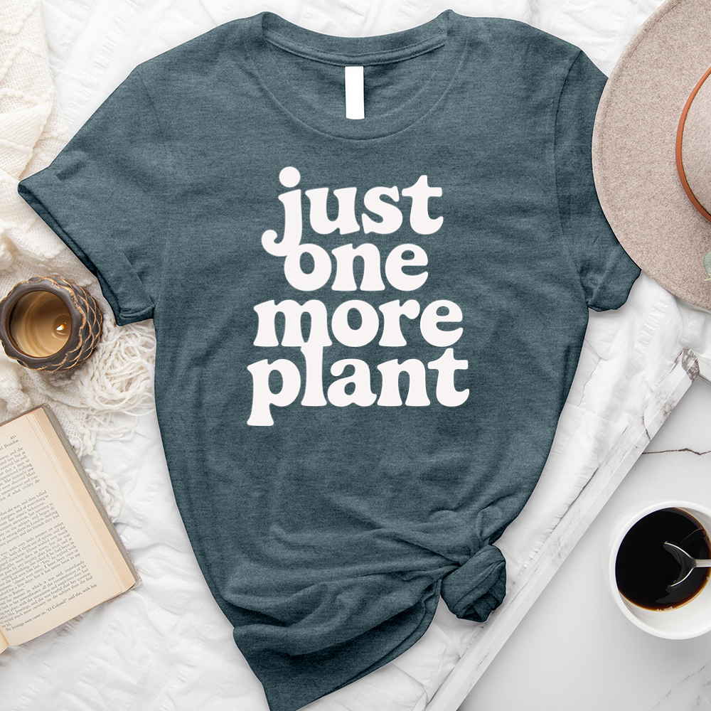 one more plant text tee