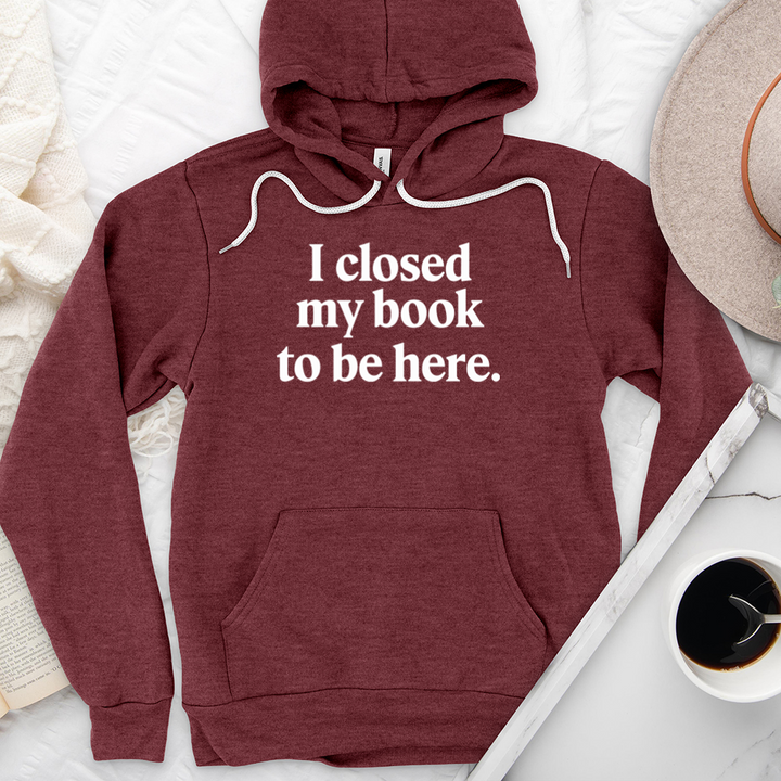 I closed my book premium hoodie sweatshirt