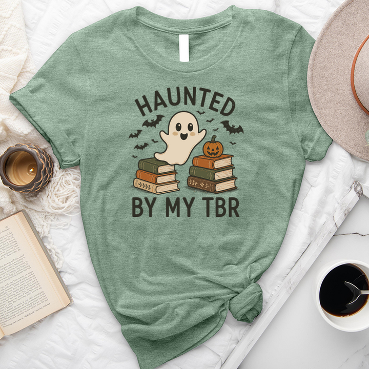haunted tbr v2 unisex tee