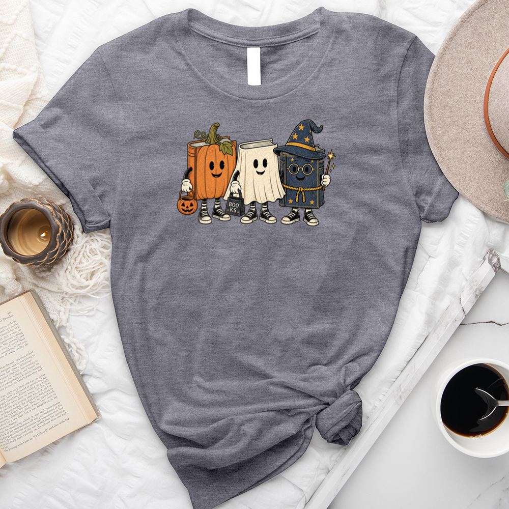 books in costume unisex tee