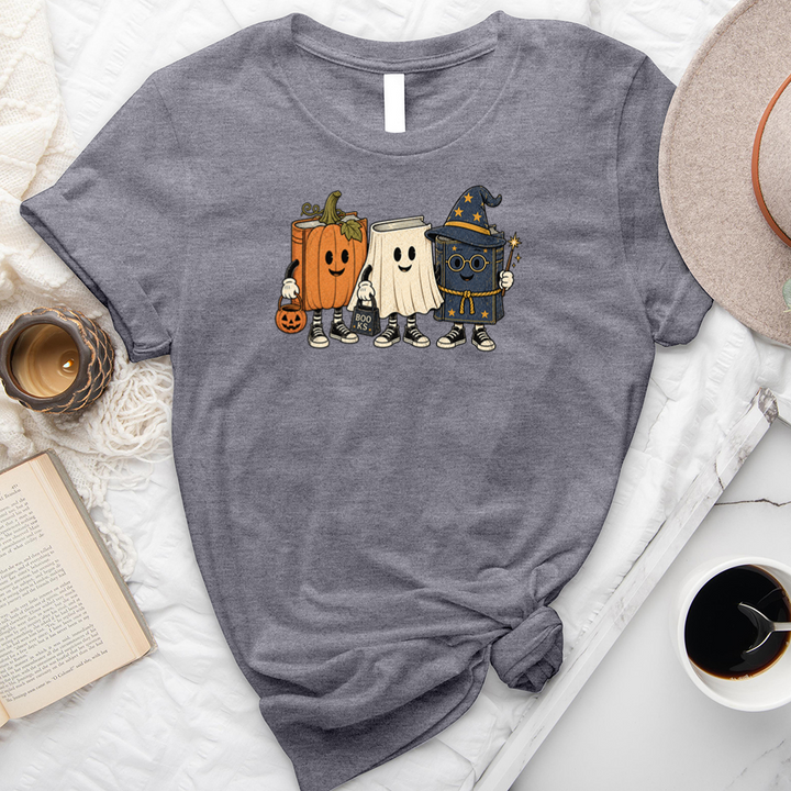 books in costume unisex tee