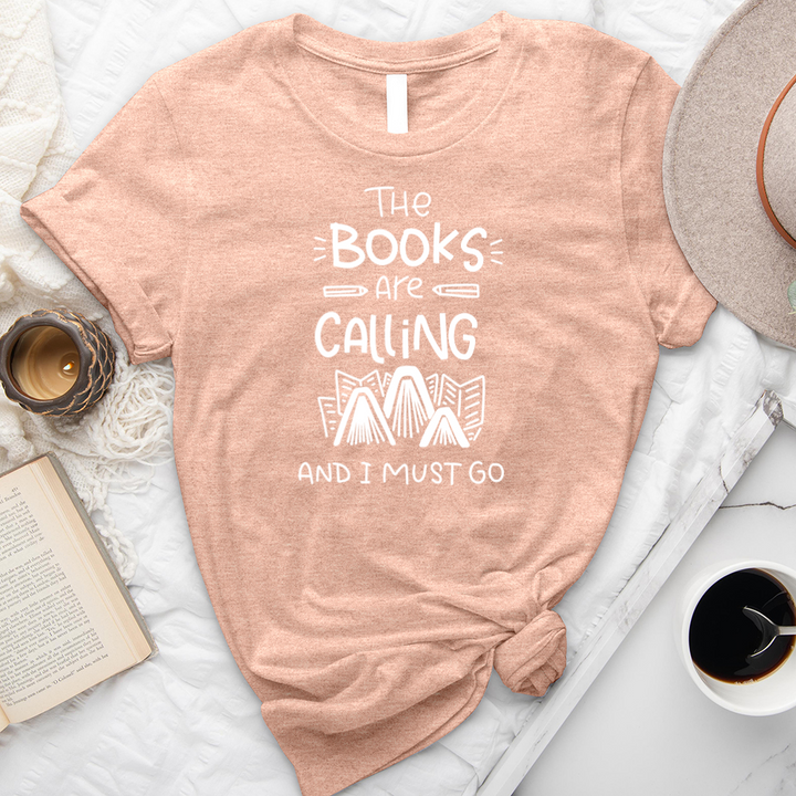 the books are calling unisex tee