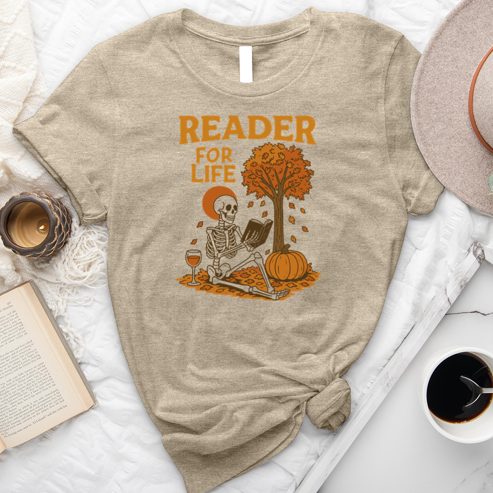 reader for life unisex tee