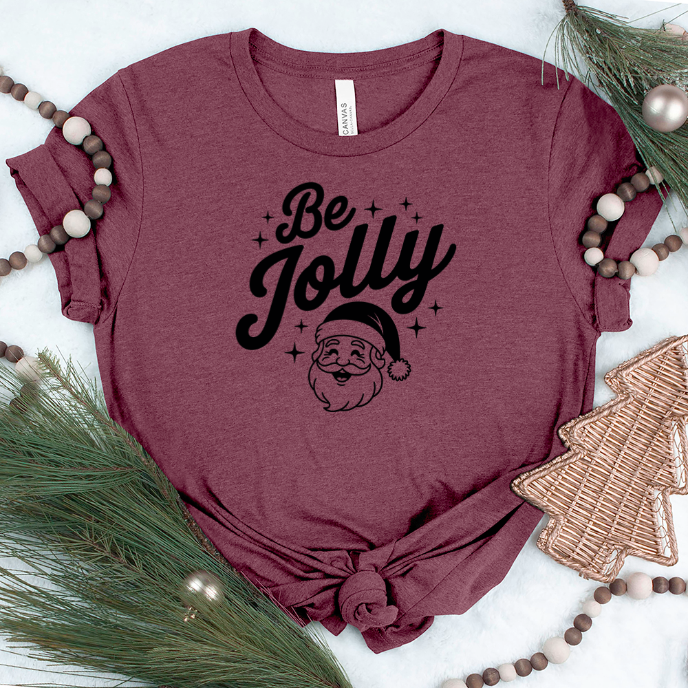 be jolly santa unisex tee