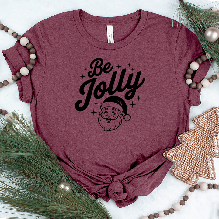 be jolly santa unisex tee