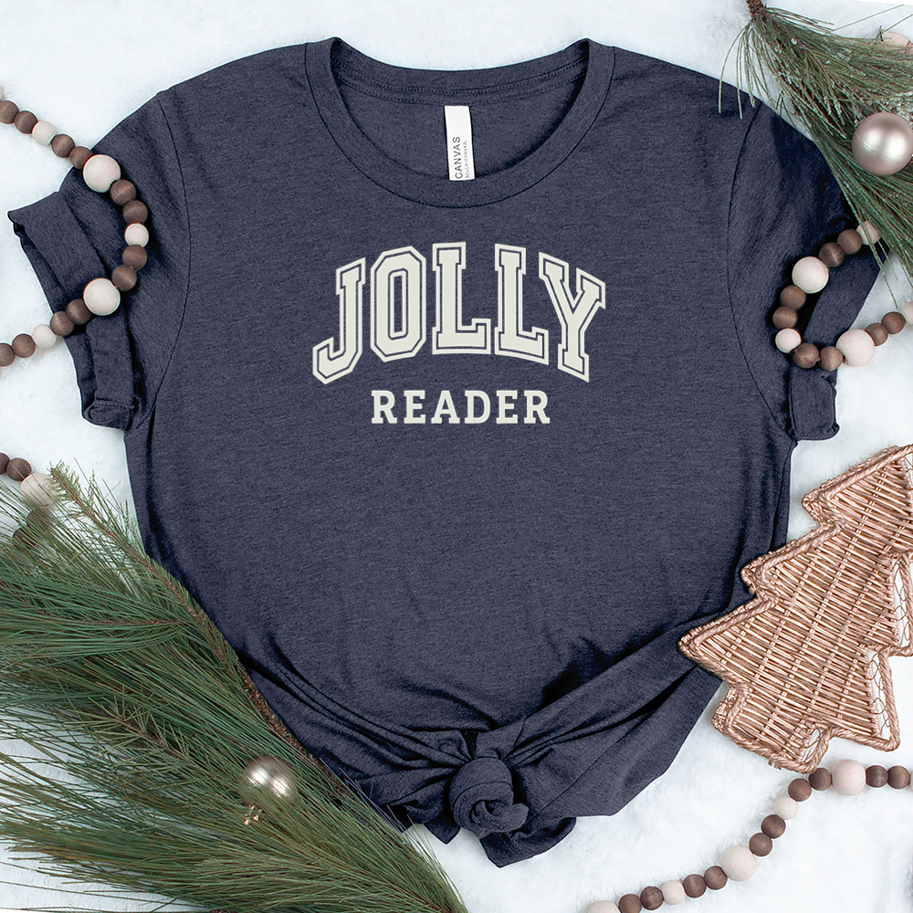 jolly reader unisex tee