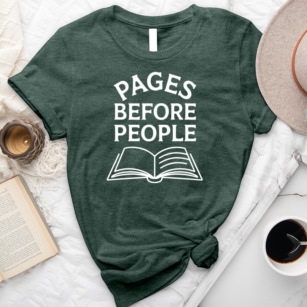 pages before people unisex tee