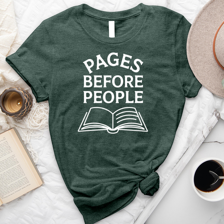 pages before people unisex tee