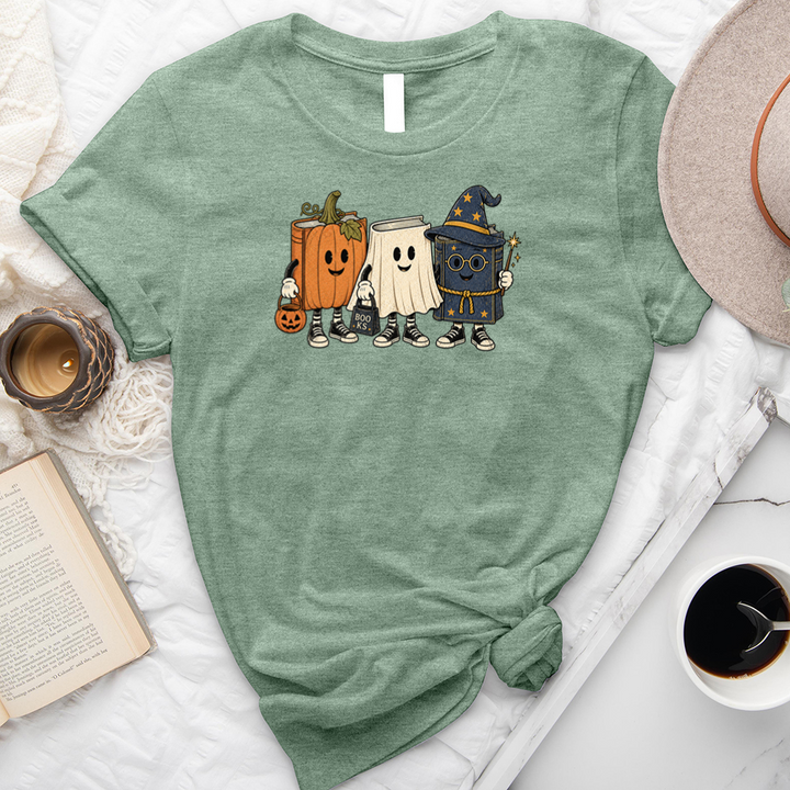 books in costume unisex tee