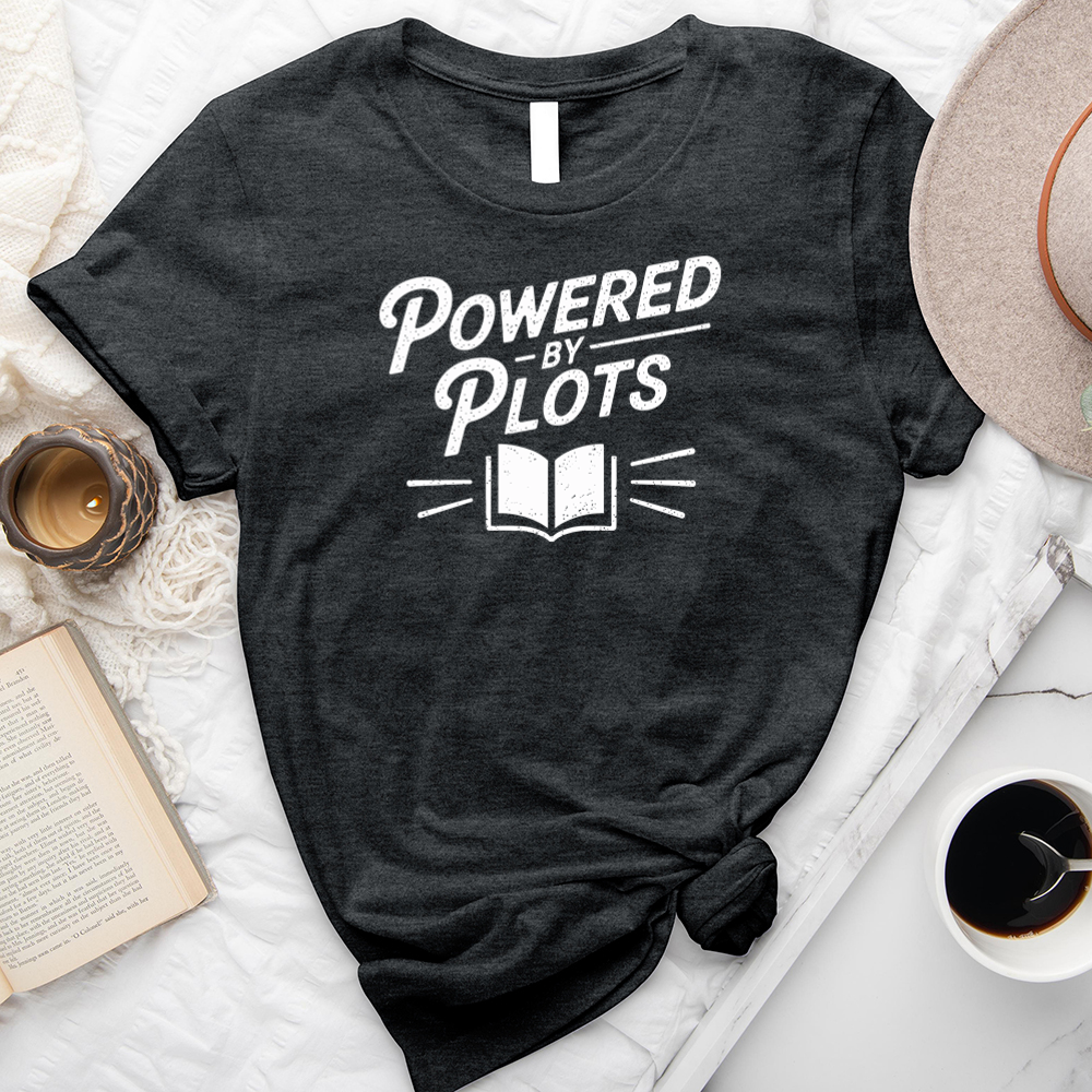 powered by plots unisex tee