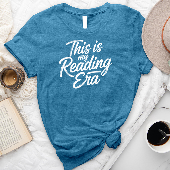 this is my reading era text unisex tee