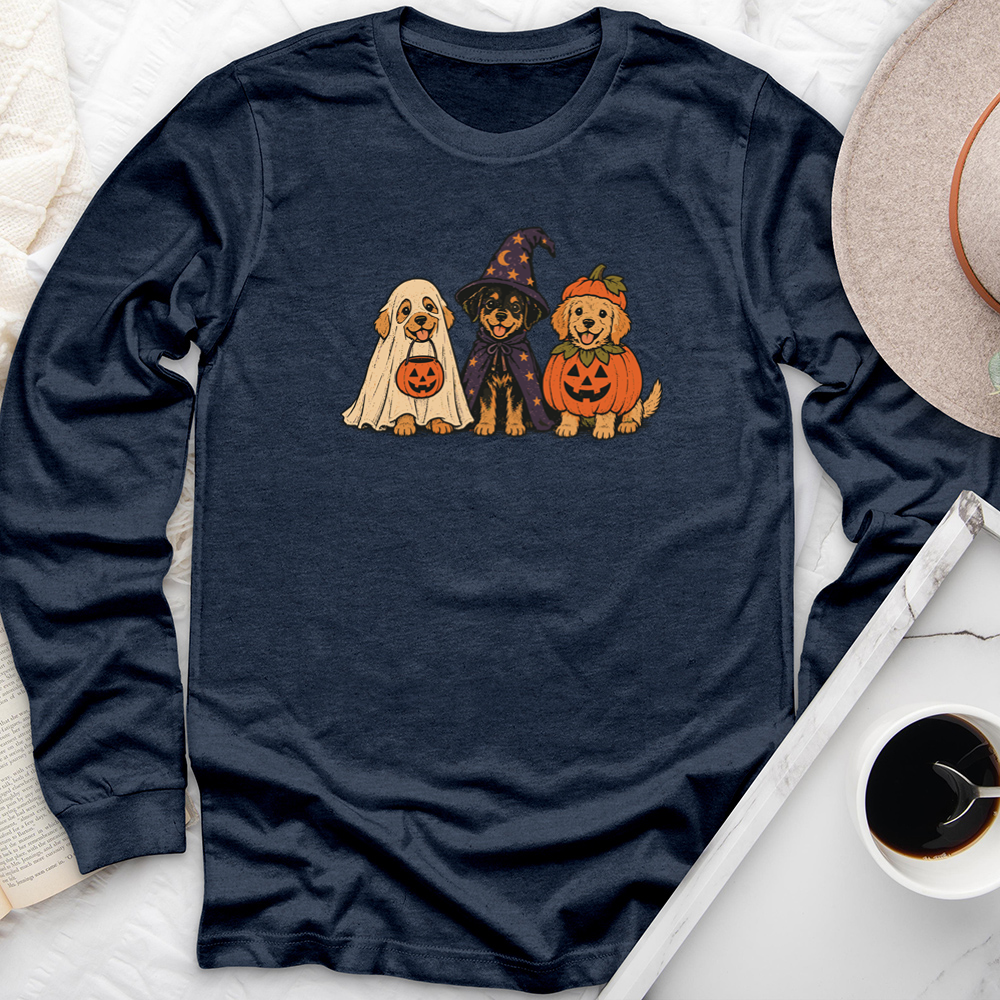 costume puppies long sleeve unisex tee