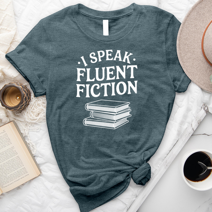 fluent fiction unisex tee