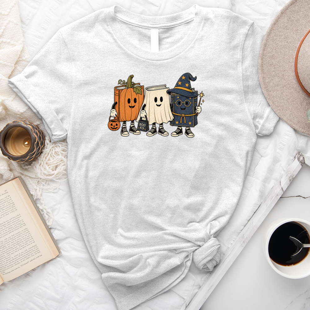 books in costume unisex tee