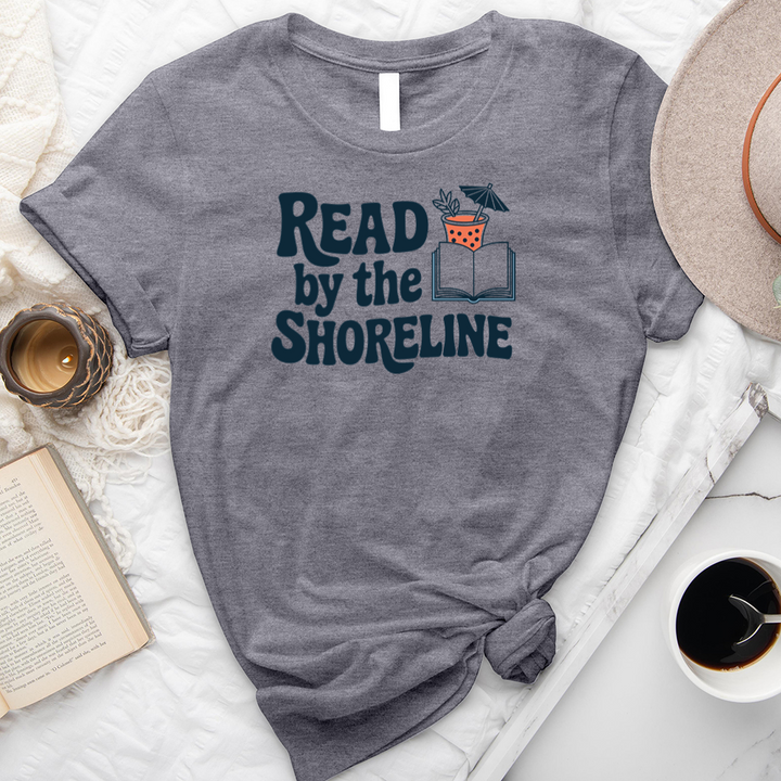 read by the shoreline unisex tee