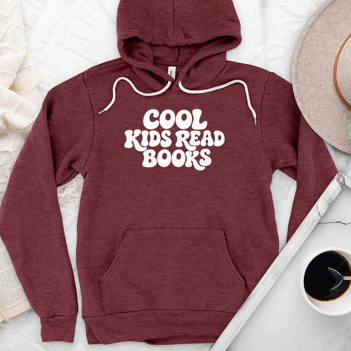 cool kids read books premium hoodie sweatshirt