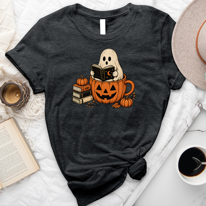 spooky bookworm unisex tee