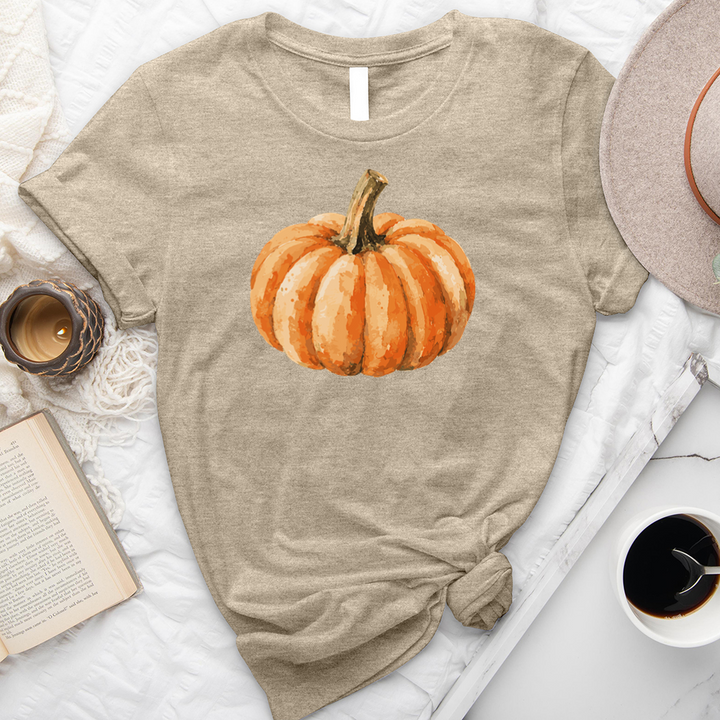 painted pumpkin unisex tee