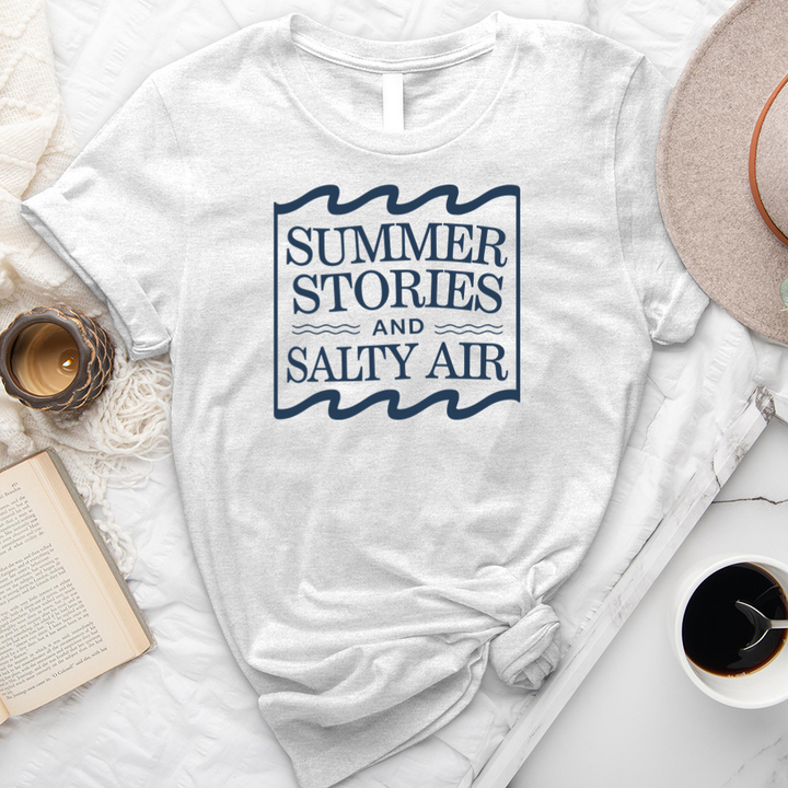 summer stories and salty air unisex tee