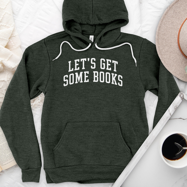 let's get some books premium hoodie sweatshirt