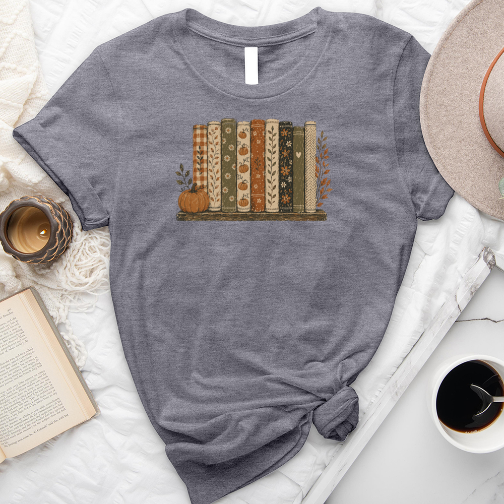 autumn shelf unisex tee