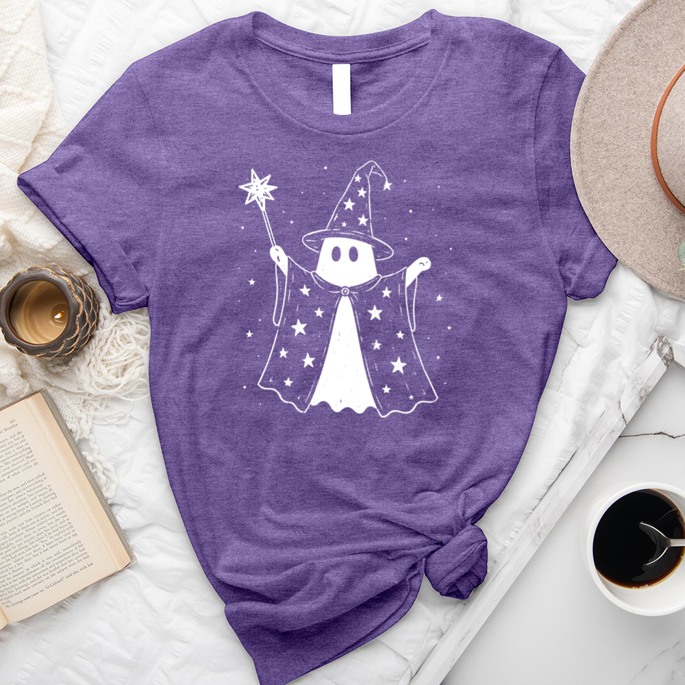 wizard ghost unisex tee