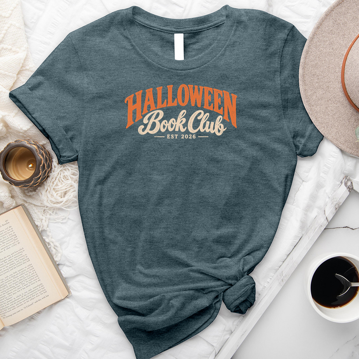 halloween book club unisex tee