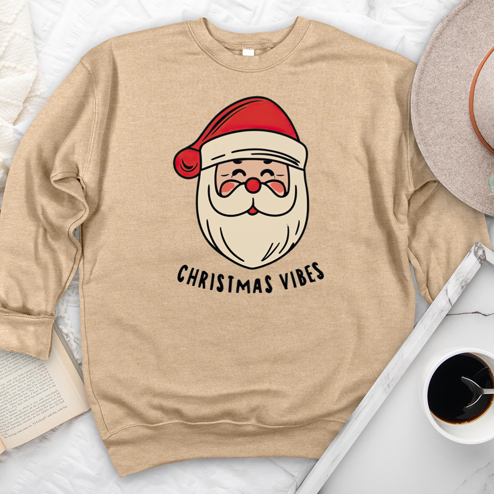 christmas vibes premum crewneck sweatshirt