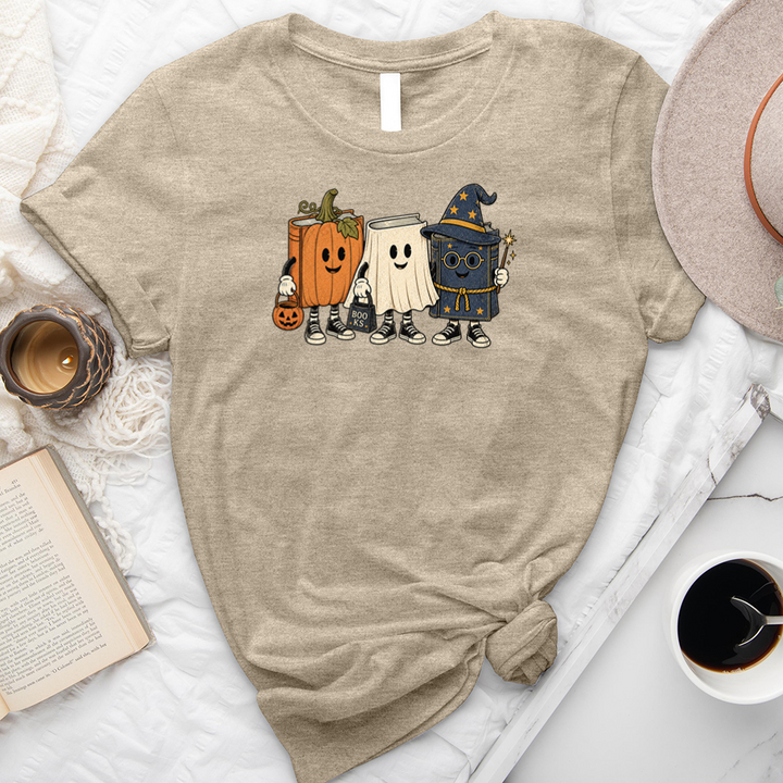 books in costume unisex tee