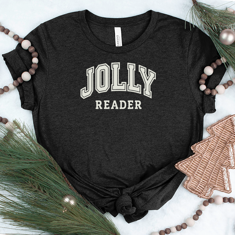 jolly reader unisex tee