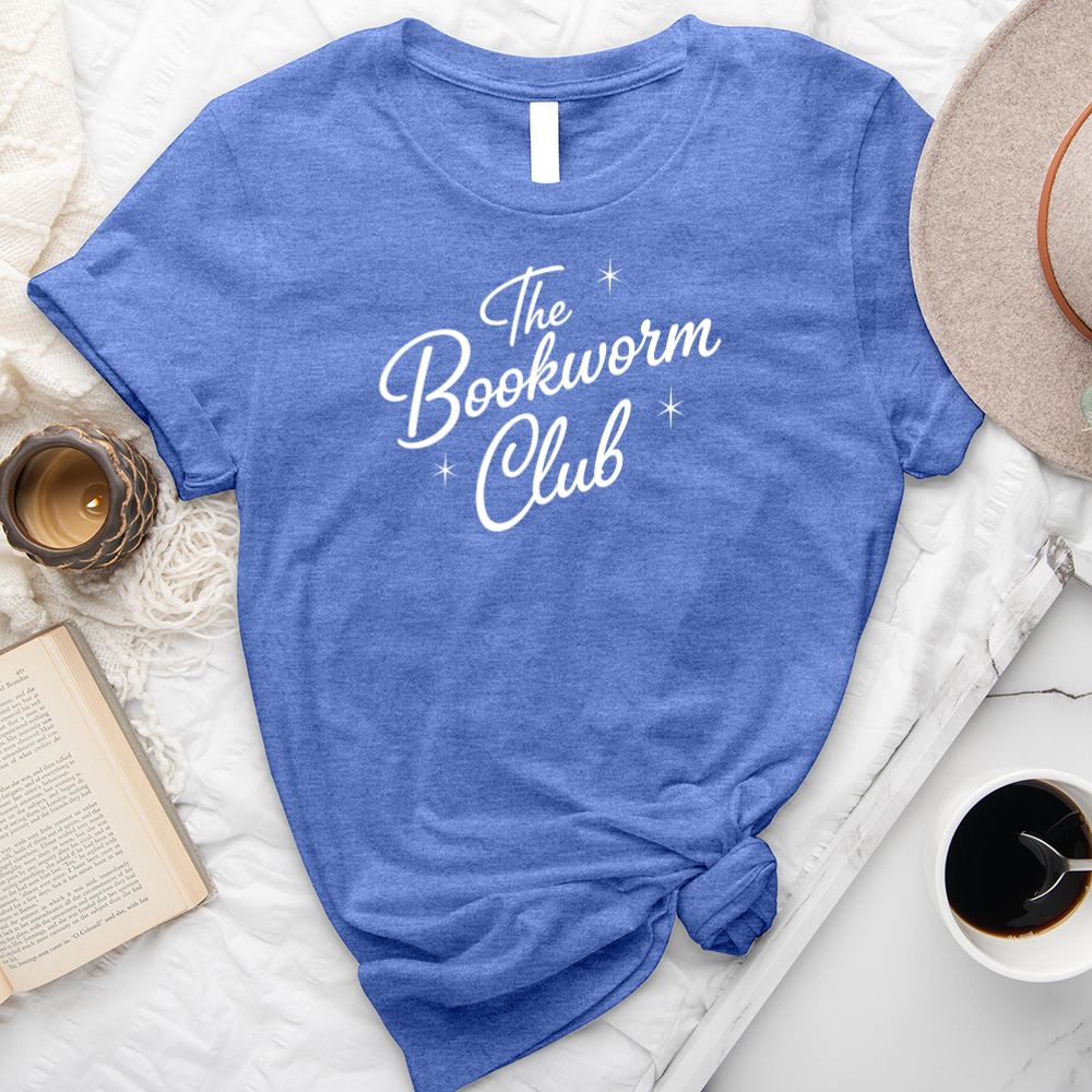 the bookworm club unisex tee