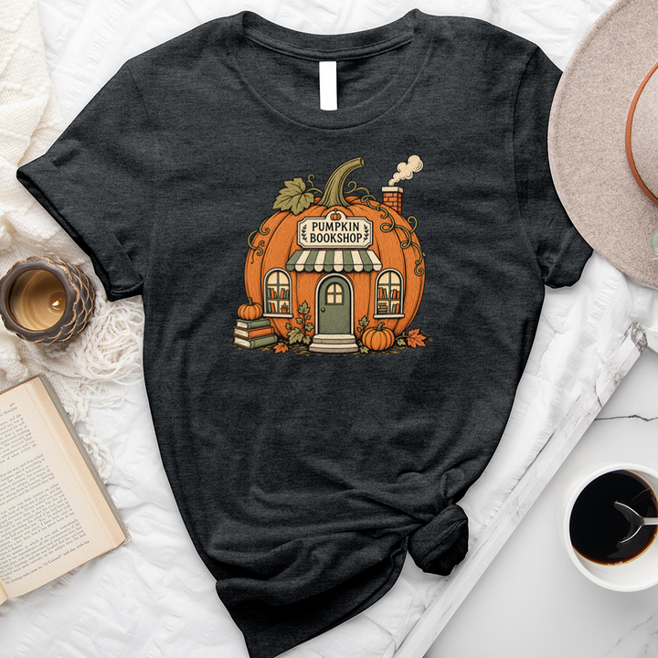 pumpkin bookshop unisex tee