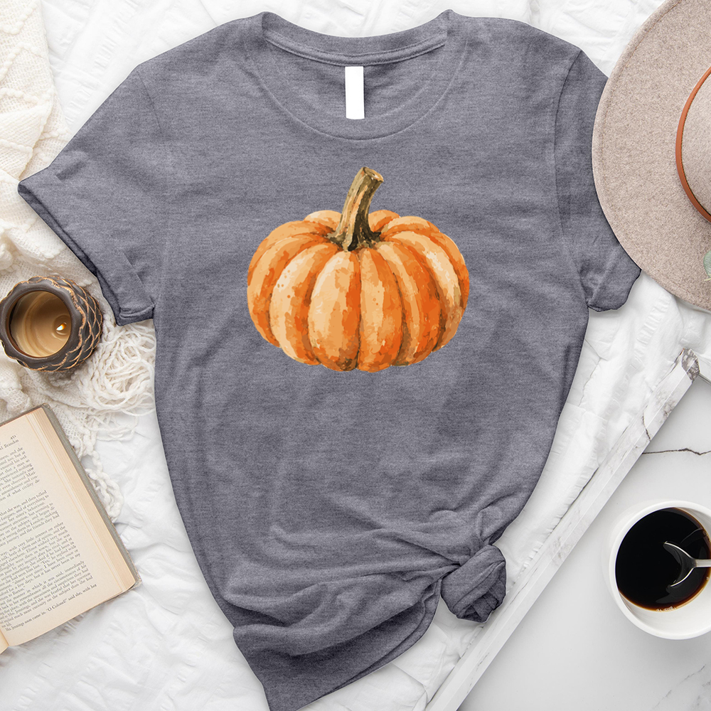 painted pumpkin unisex tee