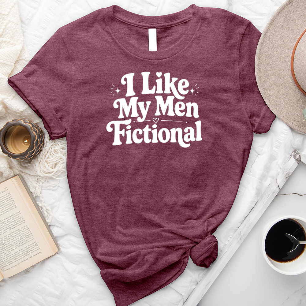 I like my men fictional unisex tee
