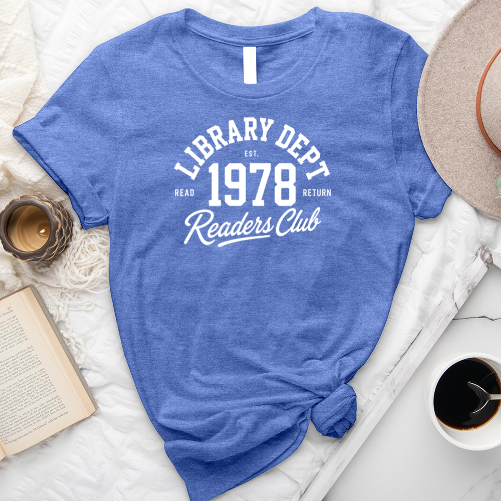 library dept unisex tee