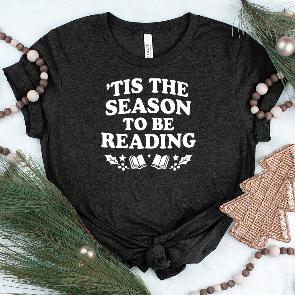 the season to be reading unisex tee