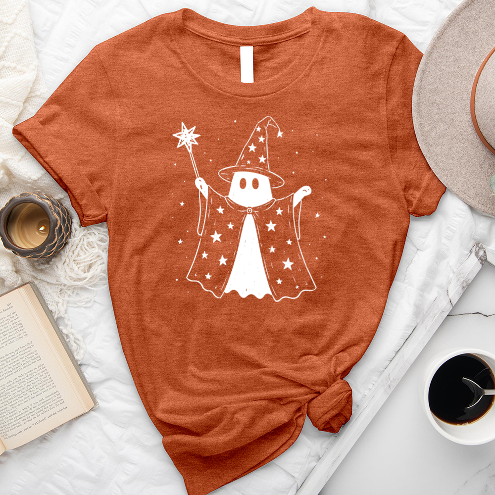 wizard ghost unisex tee
